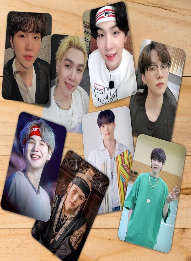NS Trading مجموعة بطاقات صور NS Trading BTS Suga (عضو) - مجموعة من 16 بطاقة + هديتين مجانيتين - Image 5